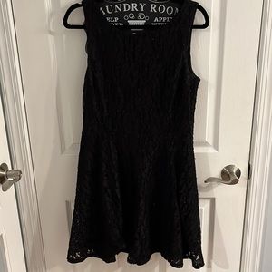 Speechless (Macy’s) Black Lace and Sparkly Dress